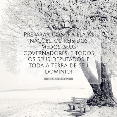 Jeremias 51:28 Versículo Bíblico Explicado