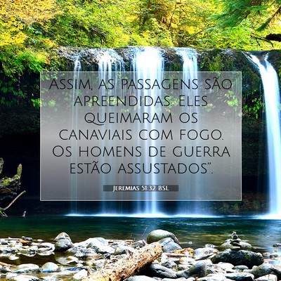 Jeremias 51:32 Versículo Bíblico Explicado