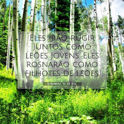 Jeremias 51:38 Versículo Bíblico Explicado