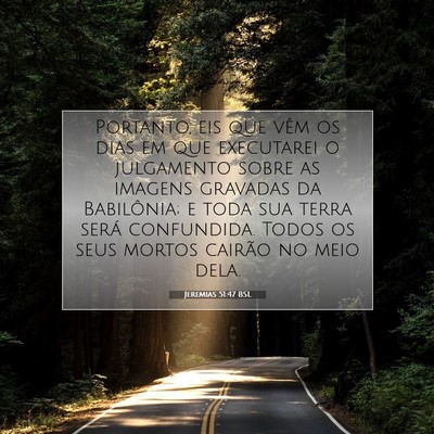 Jeremias 51:47 Versículo Bíblico Explicado