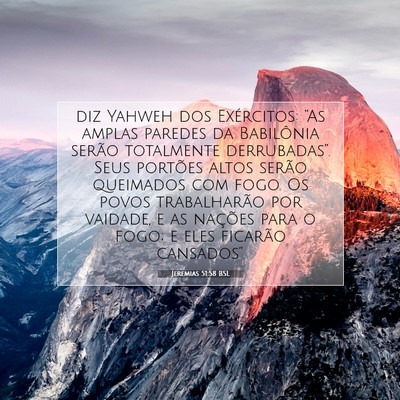 Jeremias 51:58 Versículo Bíblico Explicado
