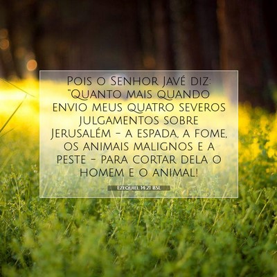 Ezequiel 14:21 BSL Imagem do Versículo Bíblico