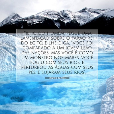 Ezequiel 32:2 BSL Imagem do Versículo Bíblico