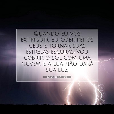 Ezequiel 32:7 BSL Imagem do Versículo Bíblico