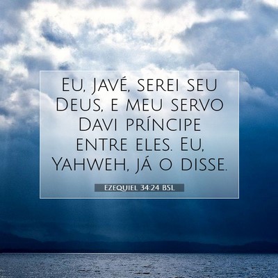 Ezequiel 34:24 BSL Imagem do Versículo Bíblico