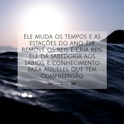 Daniel 2:21 BSL Imagem do Versículo Bíblico