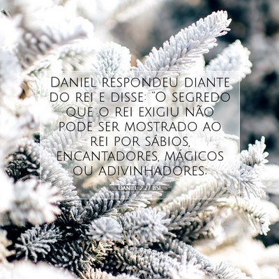 Daniel 2:27 BSL Imagem do Versículo Bíblico