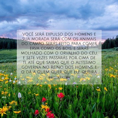 Daniel 4:25 BSL Imagem do Versículo Bíblico
