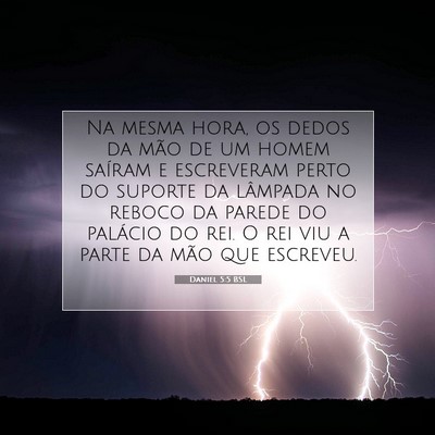 Daniel 5:5 Versículo Bíblico Explicado