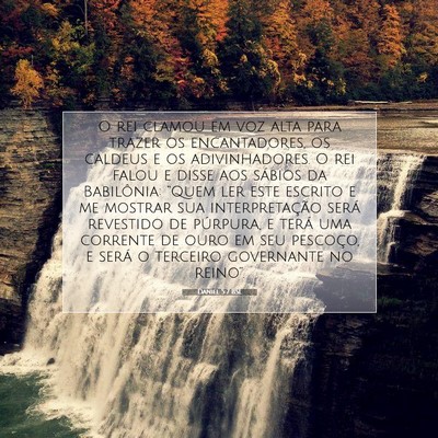 Daniel 5:7 BSL Imagem do Versículo Bíblico