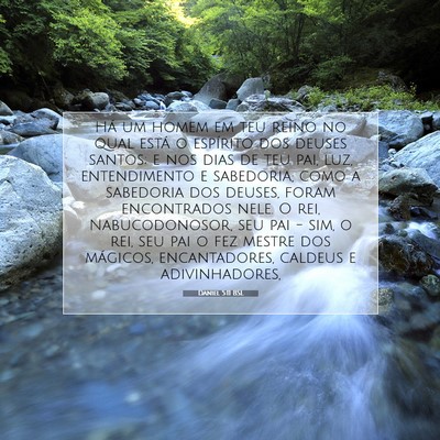 Daniel 5:11 BSL Imagem do Versículo Bíblico