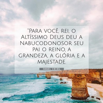 Daniel 5:18 BSL Imagem do Versículo Bíblico