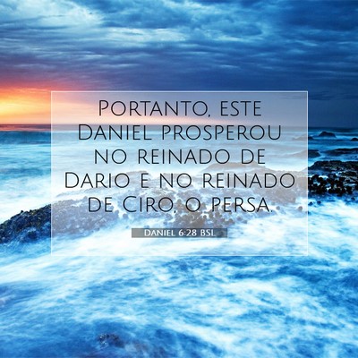 Daniel 6:28 BSL Imagem do Versículo Bíblico