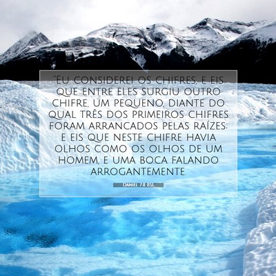 Daniel 7:8 BSL Imagem do Versículo Bíblico