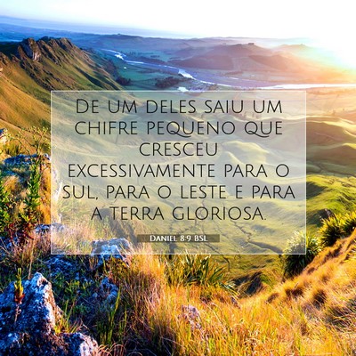 Daniel 8:9 Versículo Bíblico Explicado
