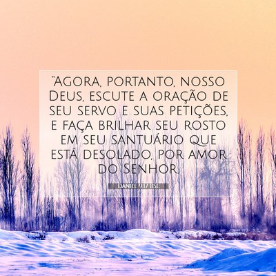 Daniel 9:17 BSL Imagem do Versículo Bíblico