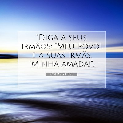 Oséias 2:1 Versículo Bíblico Explicado