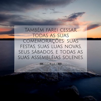 Oséias 2:11 Versículo Bíblico Explicado