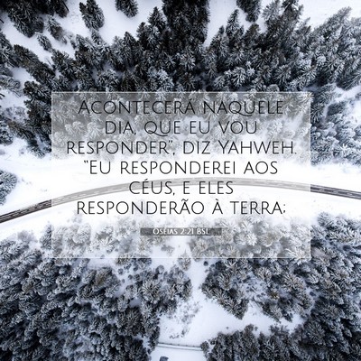 Oséias 2:21 Versículo Bíblico Explicado
