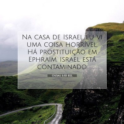 Oséias 6:10 BSL Imagem do Versículo Bíblico