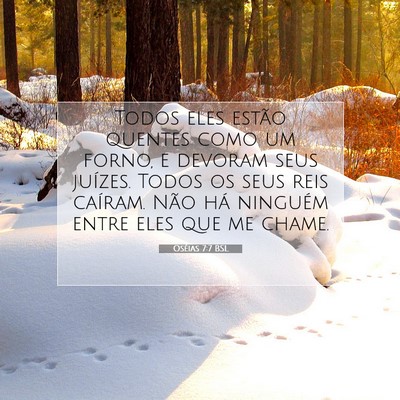 Oséias 7:7 BSL Imagem do Versículo Bíblico