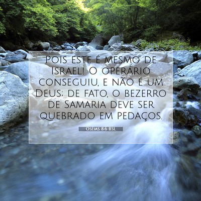 Oséias 8:6 BSL Imagem do Versículo Bíblico