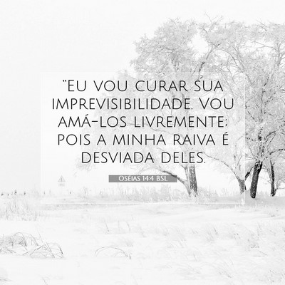 Oséias 14:4 BSL Imagem do Versículo Bíblico
