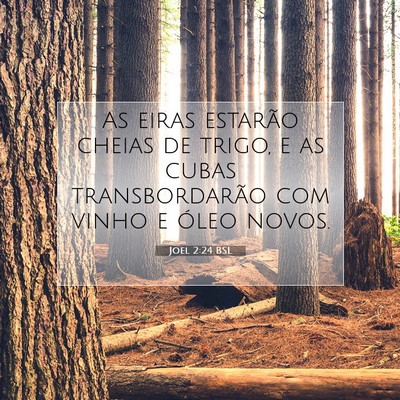 Joel 2:24 Versículo Bíblico Explicado