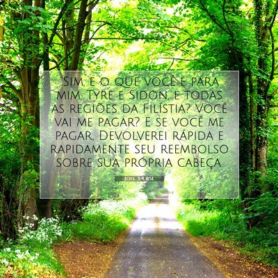 Joel 3:4 Versículo Bíblico Explicado