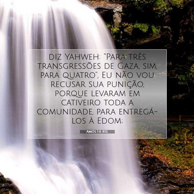 Amós 1:6 Versículo Bíblico Explicado