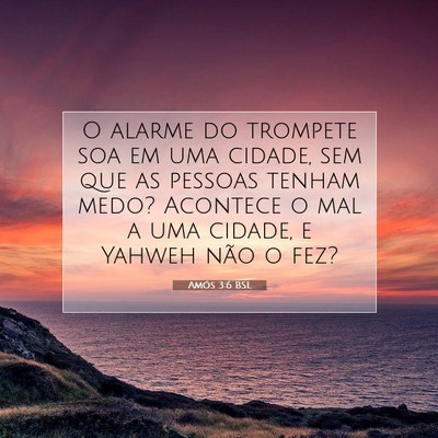 Amós 3:6 BSL Imagem do Versículo Bíblico