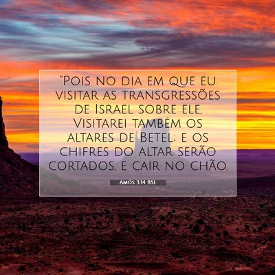 Amós 3:14 Versículo Bíblico Explicado