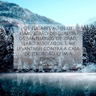 Amós 7:9 BSL Imagem do Versículo Bíblico