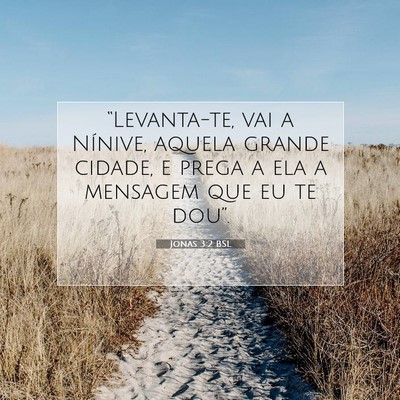 Jonas 3:2 BSL Imagem do Versículo Bíblico