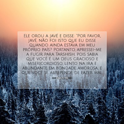 Jonas 4:2 BSL Imagem do Versículo Bíblico