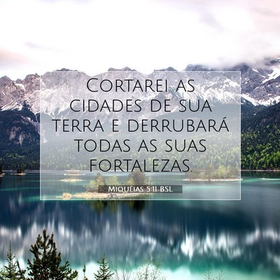 Miquéias 5:11 Versículo Bíblico Explicado