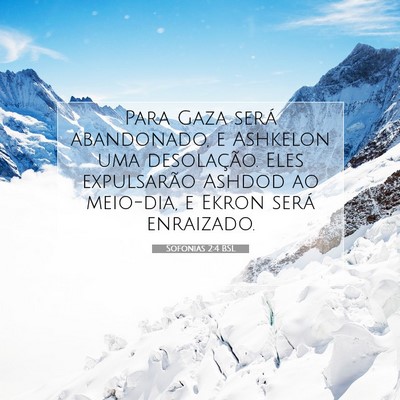 Sofonias 2:4 Versículo Bíblico Explicado