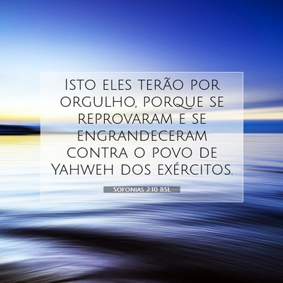 Sofonias 2:10 Versículo Bíblico Explicado
