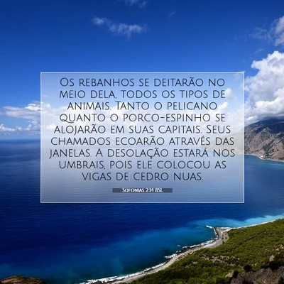 Sofonias 2:14 Versículo Bíblico Explicado