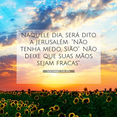 Sofonias 3:16 BSL Imagem do Versículo Bíblico