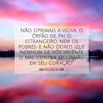 Zacarias 7:10 BSL Imagem do Versículo Bíblico