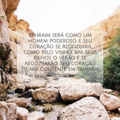 Zacarias 10:7 BSL Imagem do Versículo Bíblico