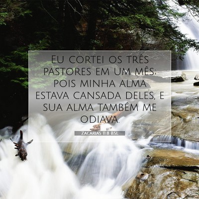 Zacarias 11:8 BSL Imagem do Versículo Bíblico