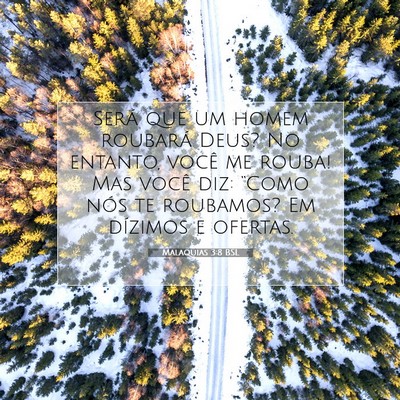 Malaquias 3:8 BSL Imagem do Versículo Bíblico