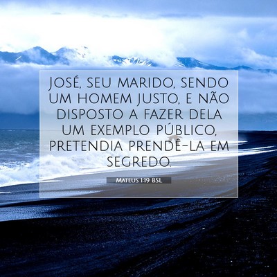 Mateus 1:19 Versículo Bíblico Explicado