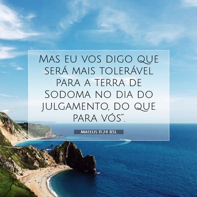 Mateus 11:24 Versículo Bíblico Explicado