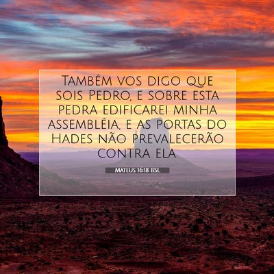 Mateus 16:18 BSL Imagem do Versículo Bíblico