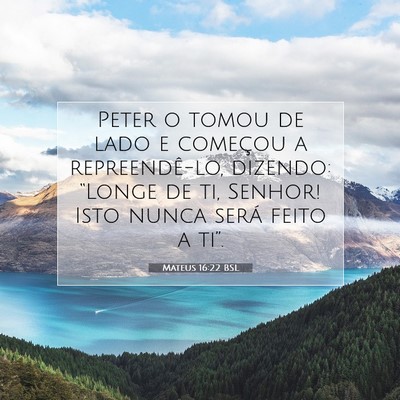 Mateus 16:22 Versículo Bíblico Explicado