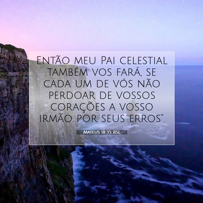 Mateus 18:35 Versículo Bíblico Explicado