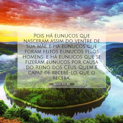 Mateus 19:12 Versículo Bíblico Explicado